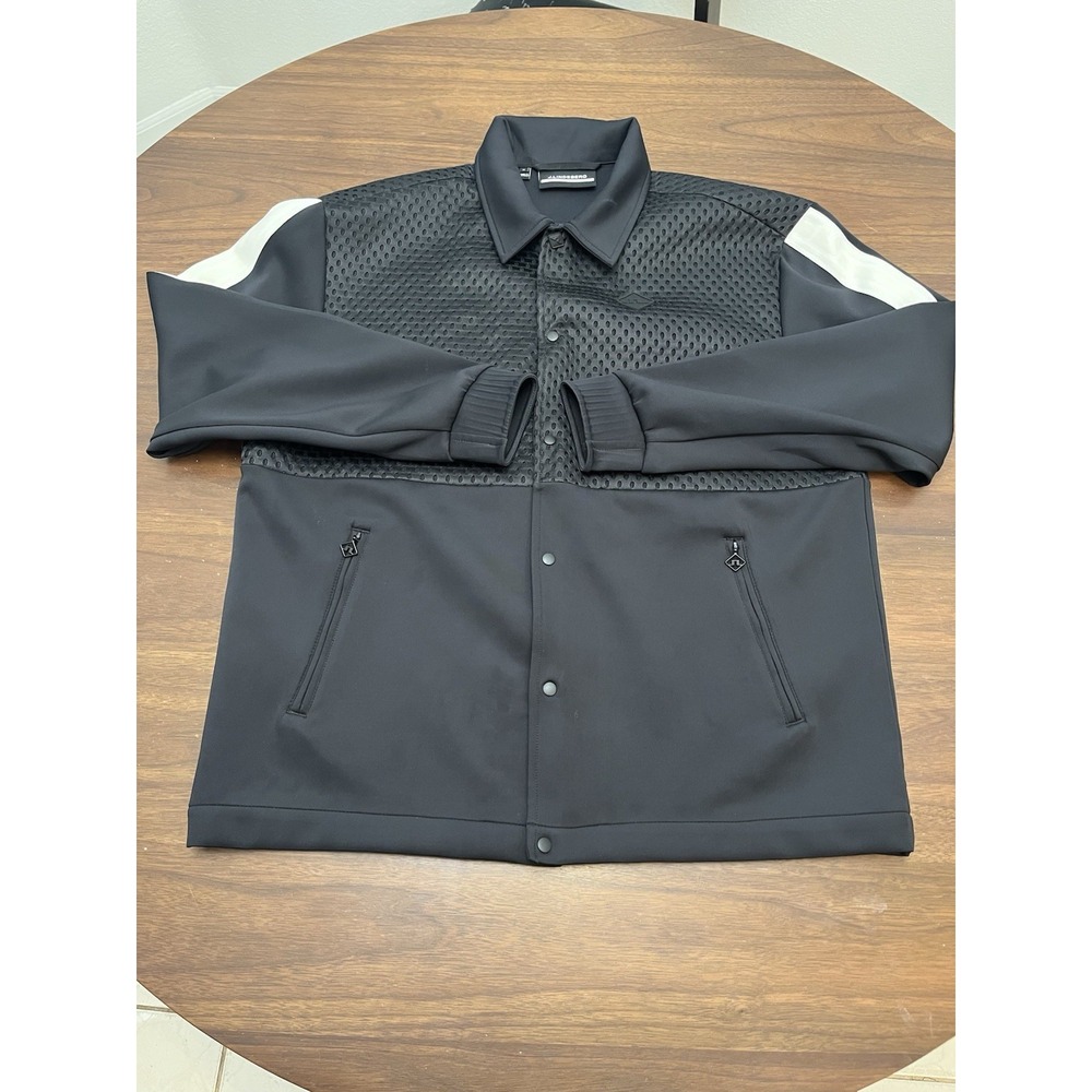J. Lindeberg Golf Women GWOW09255 Nevaeh Coach Jacket -Black-Med-